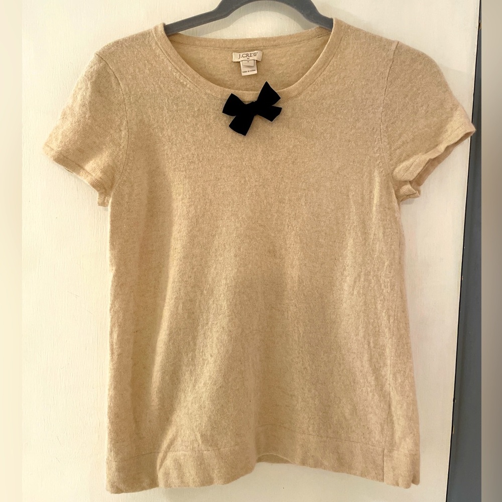 Short sleeve JCrew sweater.